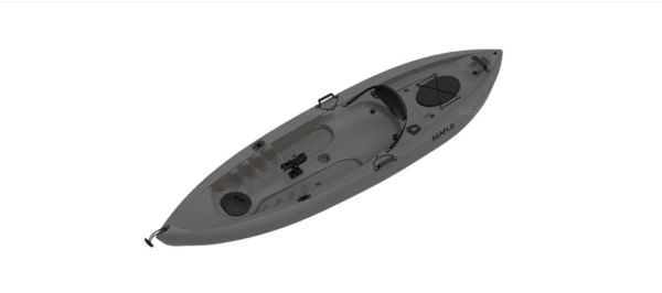 Oceanx Seaflo Fishing Kayak Gray